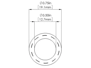 Afe - Advance Flow Engineering - 59-02001 | aFe Power Magnum FORCE Spare Parts, Replacement Breather Hose, Fuel: 1/2 Inch ID, Black (Qty. 1) - Image 4