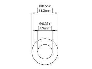 Afe - Advance Flow Engineering - 59-02008 | aFe Power Magnum FORCE Spare Parts, Replacement Breather Hose, Fuel: 3/16 Inch ID. Black (Qty. 1) - Image 5