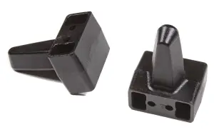 BDS069537 | BDS Suspension Steel Rear Lift Blocks With Wing For Ford F-250 / F-350 Super Duty | 5 Inch Lift