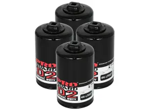 44-LF007-MB | AFE Power PROGUARD Oil Filter (4 Pack) For Chrysler, Dodge, Ford, Jaguar, Jeep, Lincoln, Mazda, Mercury & Mitsubishi