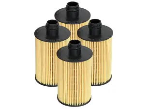 44-LF035-MB | AFE Power PROGUARD Oil Filter (4 Pack) For Jeep Grand Cherokee / Ram 1500