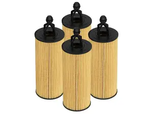 44-LF039-MB | AFE Power PROGUARD Oil Filter (4 Pack) For Chrysler, Dodge, Jeep, Ram And Volkswagen