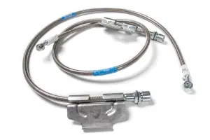 BDS102001 | BDS Suspension Front Brake Line Set For Ram 2500 4WD | Stainless Steel | Fits 6 Inch Lift