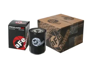 44-LF050-MB | AFE Power PROGUARD Oil Filter (4 Pack) For Chevrolet, Infiniti, Lexus, Nissan, Pontiac, Scion, Suzuki & Toyota
