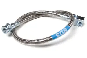 BDS104008 | BDS Suspension Rear Brake Line For Jeep Cherokee XJ | Stainless Steel | Fits 3-6.5 Inch Lift