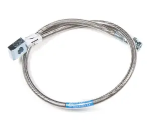 BDS104009 | BDS Suspension Rear Brake Line For Jeep Wrangler TJ | Stainless Steel | Fits 3-6.5 Inch Lift