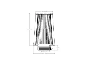 Afe - Advance Flow Engineering - 21-30028V | aFe Power Universal Clamp-On Air Filter With D2 Dura-Dry Media | 3 IN F x 6 IN B x 4-3/4 IN T x 9 IN H - Image 6