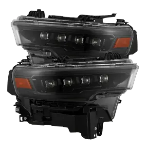880890 | AlphaRex NOVA-Series LED Projector Headlights For Ram 1500, 1500 Limited & RHO | Alpha-Black