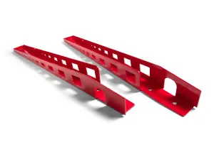 BDS121665 | BDS Suspension Red Compression Struts For Chevrolet Silverado / GMC Sierra 1500 | Fits 4 / 6 Inch Lift