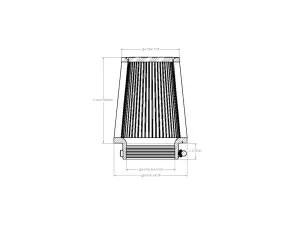 Afe - Advance Flow Engineering - 21-40011V | aFe Power Universal Clamp-On Air Filter With D2 Dura-Dry Media | 4 IN F x 6 IN B x 4-3/4 IN T x 7 IN H - Image 6
