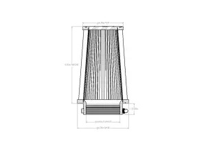 Afe - Advance Flow Engineering - 21-40035V | aFe Power Universal Clamp-On Air Filter With D2 Dura-Dry Media | 4 IN F x 6 IN B x 4-3/4 IN T x 9 IN H - Image 6