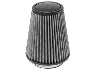 21-40507 | aFe Power Magnum FLOW Universal Clamp-On Air Filter With Pro DRY S Media | 4 IN F x 6 IN B x 4 IN T x 7 IN H