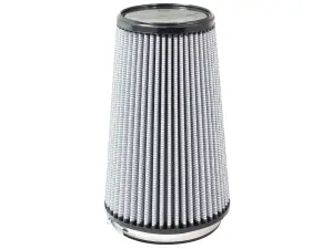 21-60512 | aFe Power Magnum FLOW Universal Clamp-On Air Filter With Pro DRY S Media | 6 IN F x 7-1/2 IN B x 5-1/2 IN T x 12 IN H