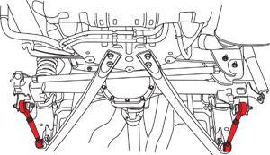 SPC Performance - 72345 | SPC Performance Trailing Arms, Pair For Ford Mustang - Image 2