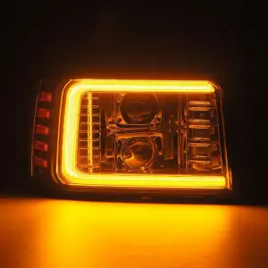 AlphaREX - 880378 | AlphaRex LUXX-Series LED Projector Headlights For Ford F-150 / F-250 Super Duty / F-350 Super Duty / Bronco | Chrome - Image 6
