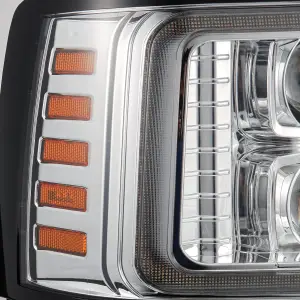 AlphaREX - 880378 | AlphaRex LUXX-Series LED Projector Headlights For Ford F-150 / F-250 Super Duty / F-350 Super Duty / Bronco | Chrome - Image 8