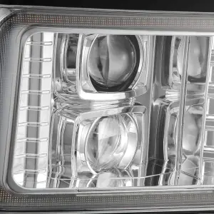 AlphaREX - 880378 | AlphaRex LUXX-Series LED Projector Headlights For Ford F-150 / F-250 Super Duty / F-350 Super Duty / Bronco | Chrome - Image 9