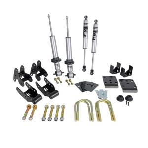 12290150 | RideTech StreetGRIP Lowering Kit, 3.5 Inch Front And 5.5 Inch Rear For Ford F-150 2WD/4WD