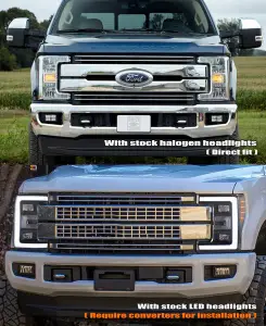 AlphaREX - 880346 | AlphaRex MKII LUXX-Series LED Projector Headlights For Ford F-250, F-350 F-450, F-550 Super Duty | Chrome - Image 17