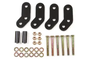 BDS124101 | BDS Suspension Front Shackle Kit For Jeep  CJ5 / CJ7 / Scrambler | 1/2 Inch Lift