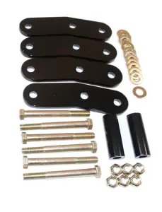 BDS124102 | BDS Suspension Front Or Rear Shackle Kit For Jeep Wrangler YJ | 1 Inch Lift