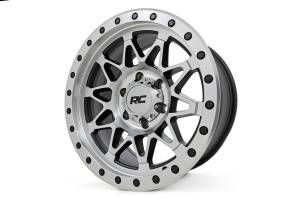 Rough Country - 78181212C | Rough Country 78 Series Wheel | Simulated Beadlock / Machined / 18x9 / 6x5.5 / -12mm - Image 3