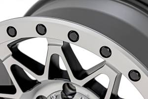 Rough Country - 78181212C | Rough Country 78 Series Wheel | Simulated Beadlock / Machined / 18x9 / 6x5.5 / -12mm - Image 5