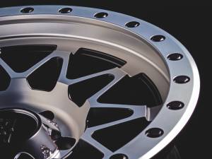Rough Country - 78181212C | Rough Country 78 Series Wheel | Simulated Beadlock / Machined / 18x9 / 6x5.5 / -12mm - Image 6