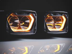 Rough Country - 70117 | Rough Country 5 Inch Light Pods | White/Amber DRL / Spot / Pair - Image 8
