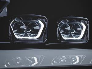 Rough Country - 70117 | Rough Country 5 Inch Light Pods | White/Amber DRL / Spot / Pair - Image 9