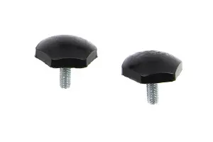 BDS170012 | BDS Suspension Low Profile Bump Stops | Pair | Black