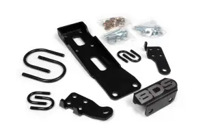 BDS55375 | BDS Suspension Dual Steering Stabilizer Mounting Kit For Jeep Wrangler TJ / Cherokee XJ / Grand Cherokee ZJ