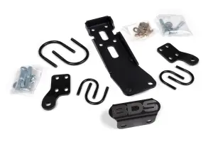 BDS55378 | BDS Suspension Dual Steering Stabilizer Mounting Kit For Jeep Wrangler JK