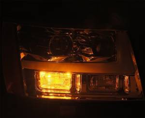 AlphaREX - 880298 | AlphaRex PRO-Series Halogen Projector Headlights Chrome for Chevrolet Tahoe/Suburban/07-13 Avalanche MK II (2007-2014) - Image 6
