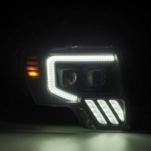 AlphaREX - 880092 | AlphaRex LUXX-Series LED Projector Headlights Black for Ford F150 MKII (2009-2014) - Image 2