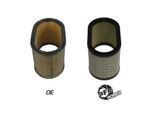Afe - Advance Flow Engineering - 71-90012 | aFe Power Magnum FLOW Round Racing Air Filter With Pro GUARD 7 Media | Fits Weber IDA 48 Carburetors (6 IN Height) - Image 2