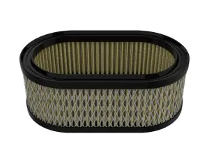 71-90013 | aFe Power Magnum FLOW Round Racing Air Filter With Pro GUARD 7 Media | Fits Weber IDA 48 Carburetors (3-1/4 IN Height)
