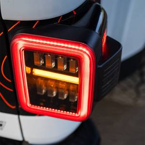 AlphaREX - 602060 | AlphaRex NOVA-Series Prismatic LED Tail Lights Chrome for Jeep Gladiator JT - Image 6