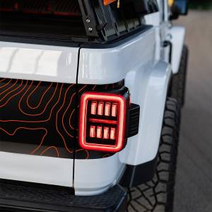 AlphaREX - 602060 | AlphaRex NOVA-Series Prismatic LED Tail Lights Chrome for Jeep Gladiator JT - Image 7
