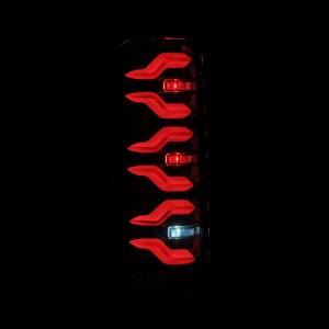 658006 | AlphaRex LUXX-Series LED Tail Lights Alpha-Black for Ford F-Series/Bronco (1987-1996)