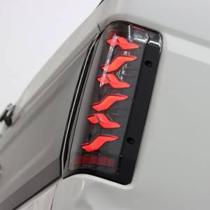AlphaREX - 658005 | AlphaRex LUXX-Series LED Tail Lights Black for Ford F-Series/Bronco (1987-1996) - Image 3