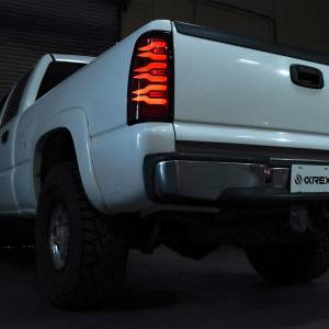AlphaREX - 620007 | AlphaRex LUXX-Series LED Tail Lights Black-Red for Chevrolet Silverado/GMC Sierra (1999-2006) - Image 3
