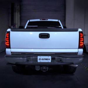 AlphaREX - 620007 | AlphaRex LUXX-Series LED Tail Lights Black-Red for Chevrolet Silverado/GMC Sierra (1999-2006) - Image 2