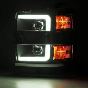 AlphaREX - 880098 | AlphaRex LUXX-Series LED Projector Headlights Black for Chevrolet Silverado 2500HD/3500HD (2015-2019) - Image 5