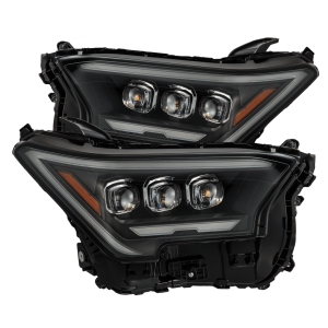 880327 | AlphaRex NOVA-Series LED Projector Headlights Black for Toyota Tacoma / 4Runner