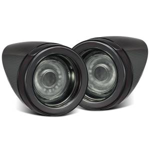 668001 | AlphaRex NOVA-Series Prismatic LED Tail Lights Smoke for Ferrari 458 (2010-2015)