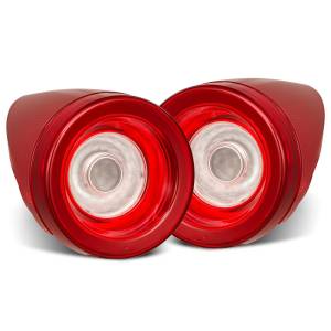668002 | AlphaRex NOVA-Series Prismatic LED Tail Lights Red Clear for Ferrari 458 (2010-2015)