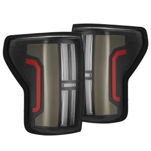 670042 | AlphaRex NOVA-Series Prismatic LED Tail Lights Black for Toyota Tundra (2007-2013)