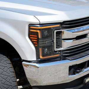 AlphaREX - 880321 | AlphaRex PRO-Series Halogen Projector Headlights Black for Ford Super Duty MKII (2017-2019) - Image 6