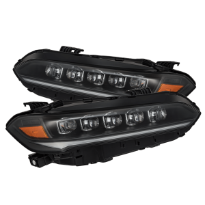 880348 | AlphaRex NOVA-Series LED Projector Headlights Black for Honda Civic